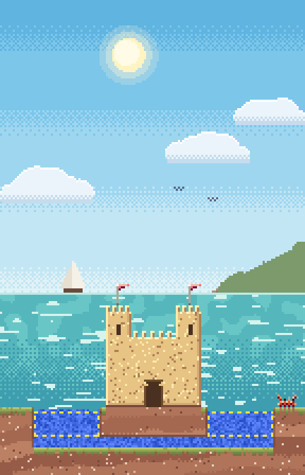 Beach level