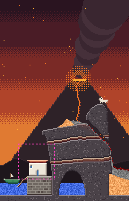 Volcano level